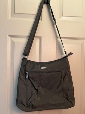 Baggallini Dark Grey Crossbody Shoulder Bag